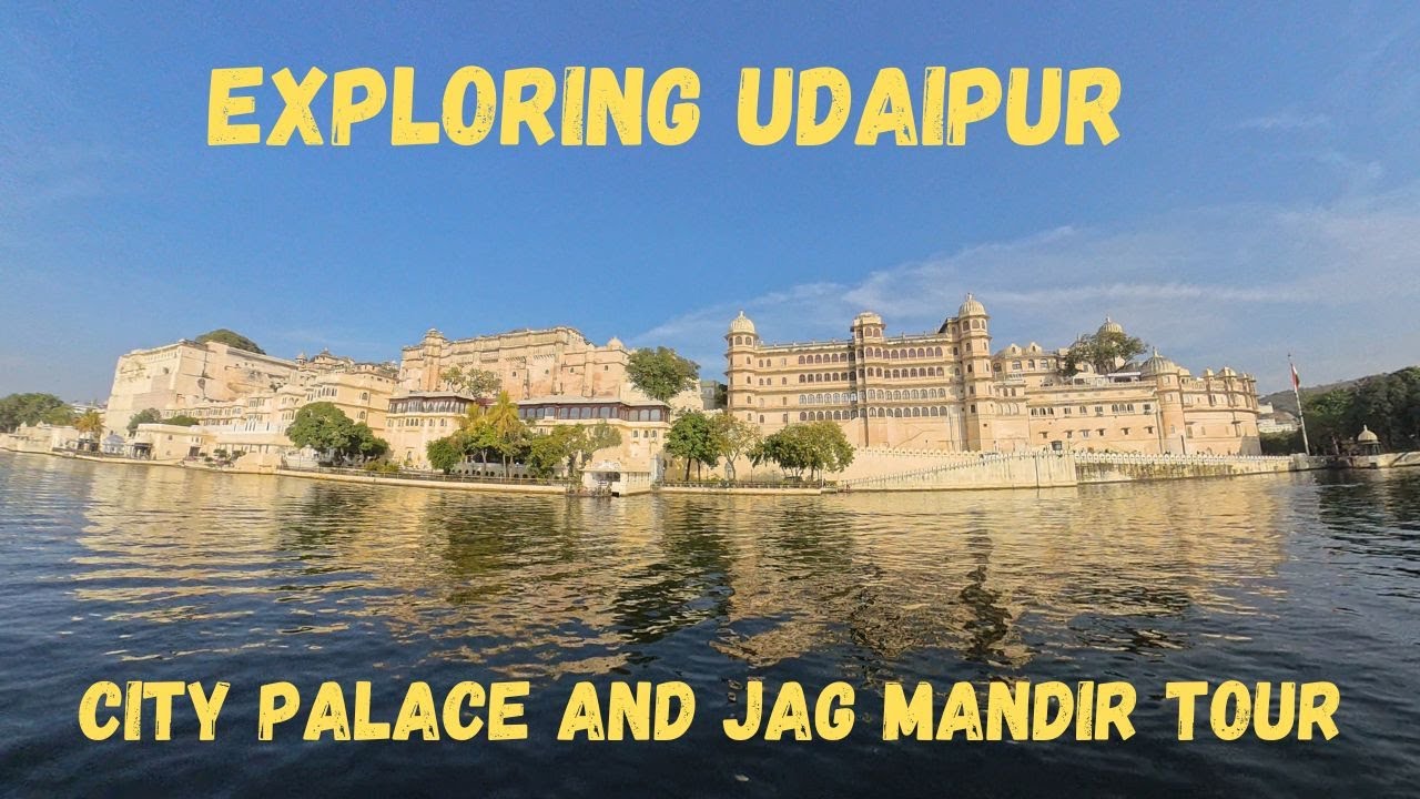 Exploring Udaipur: City Palace Tour & Boat Ride to Jag Mandir on Lake Pichola #udaipur
