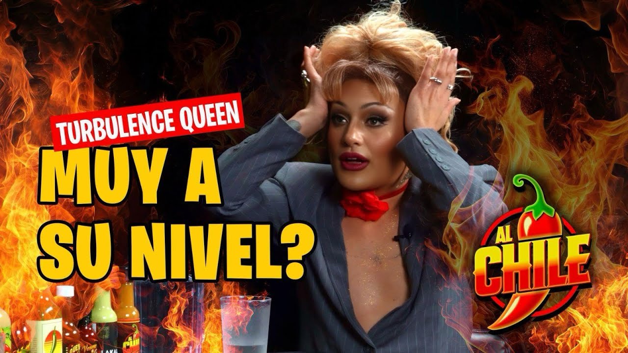 🔥Turbulence Queen SE DERRITE con el chile m&aacute;s picante! 🌶️😭
