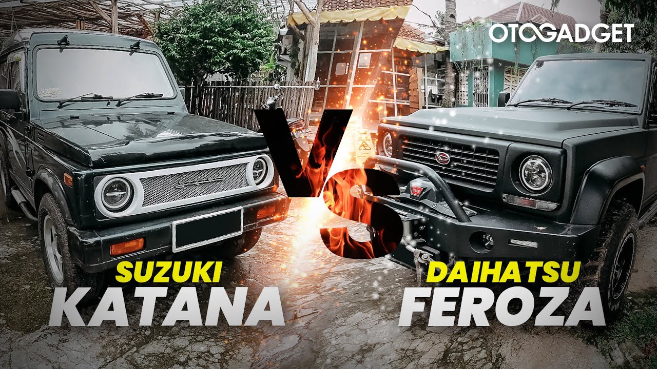 Jeep Tahun 90an, Mana pilihanmu ? | Suzuki Katana VS Daihatsu Feroza