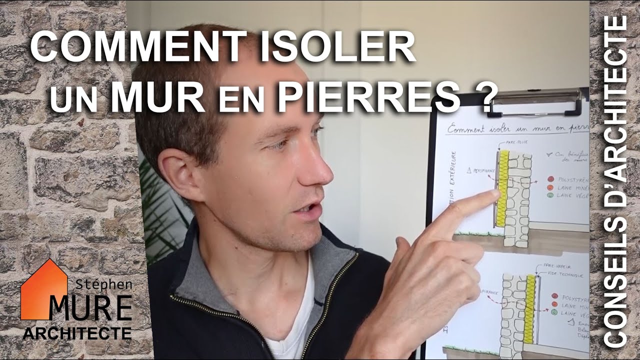 Comment isoler un mur en pierres ? Intérieur ou extérieur ? Quel matériau ? Garder une lame d'air ?