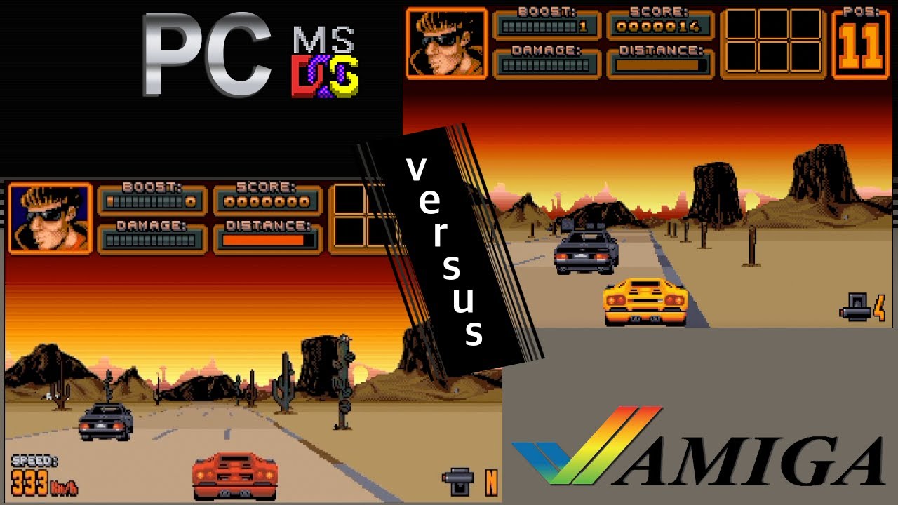 PC vs. Amiga - 8 games from 1992