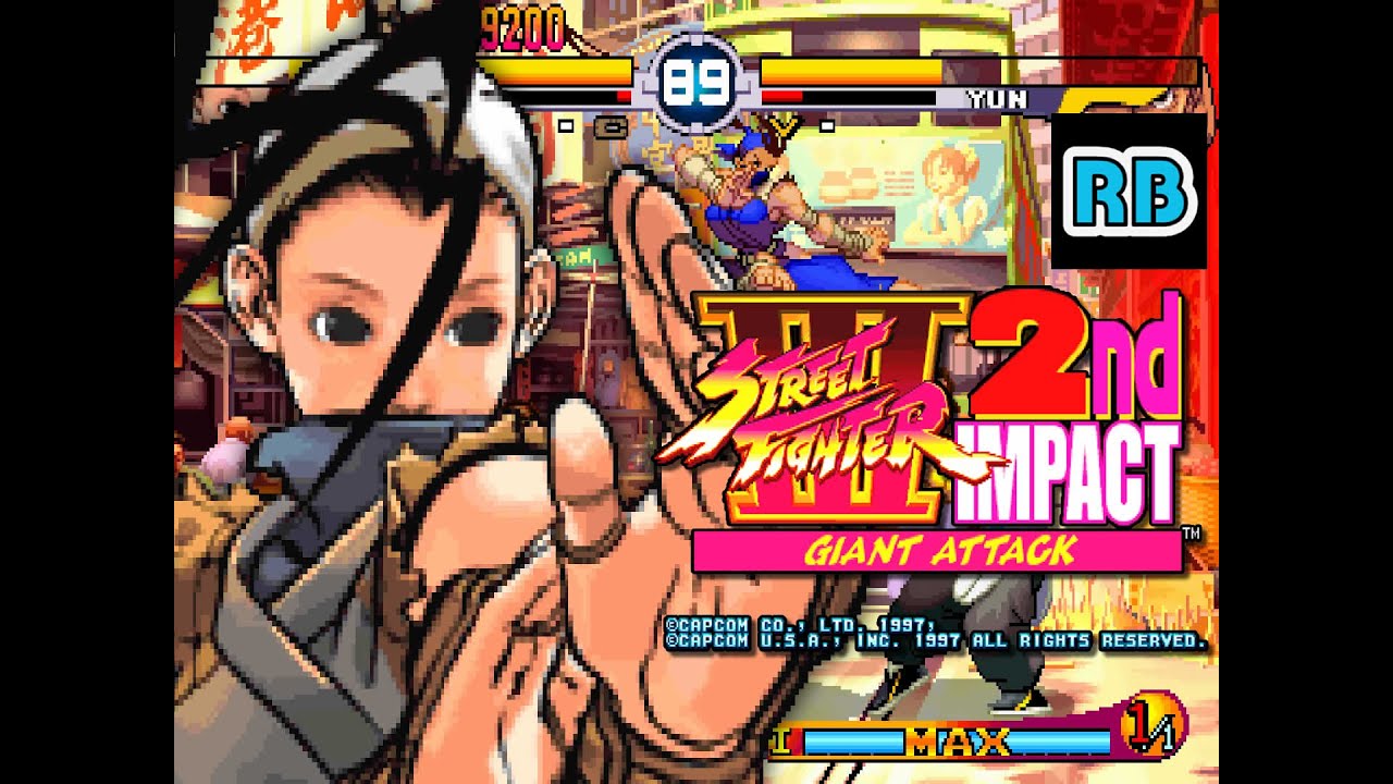 1997 [60fps] Street Fighter III 2nd Impact (USA) Ibuki ALL