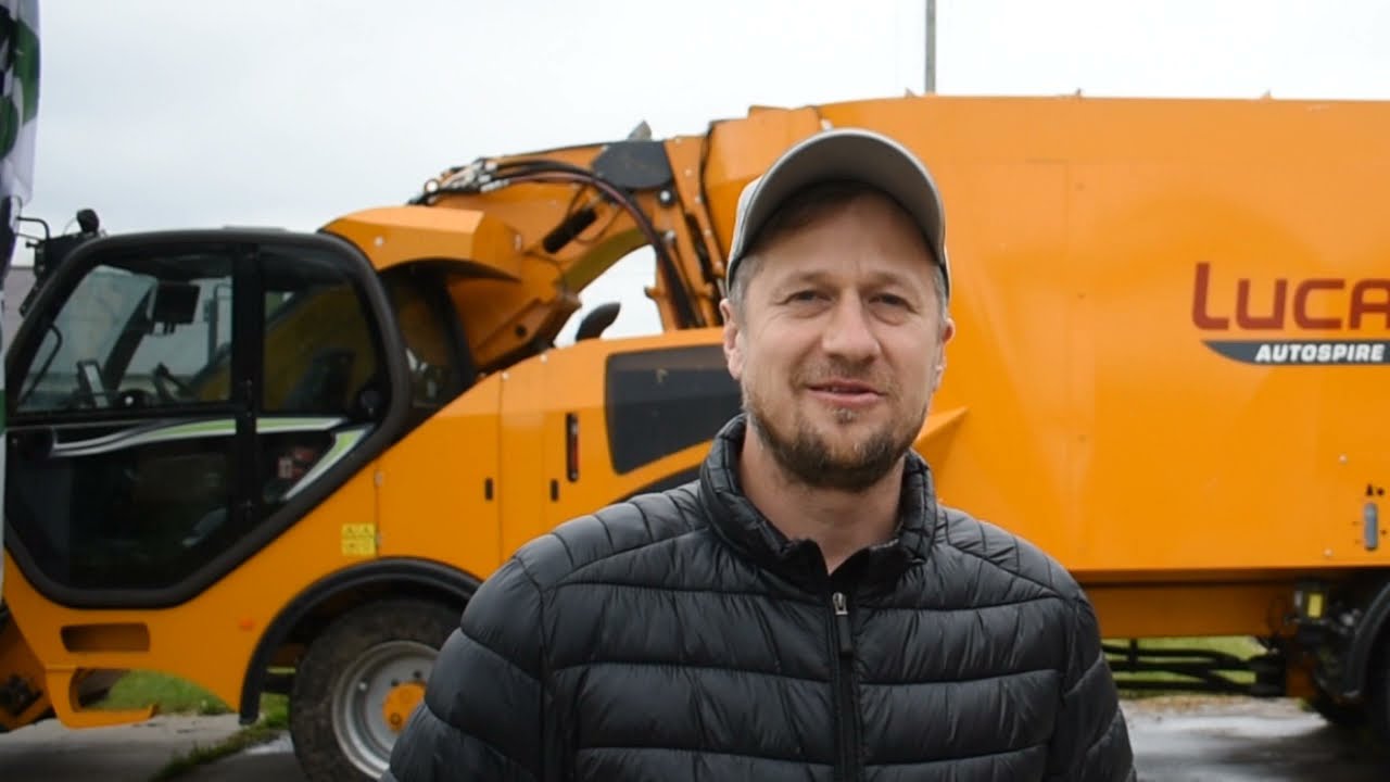 Демо-тур самоходного кормосмесителя Lucas G Autospire 240 - серия 2