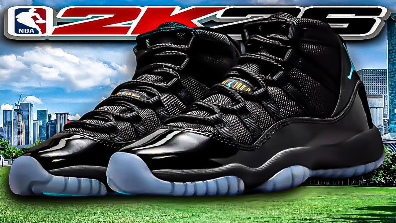 HOW TO MAKE Air Jordan 11 “Gamma Blue (2025)” In NBA 2K26 Shoe Creator 