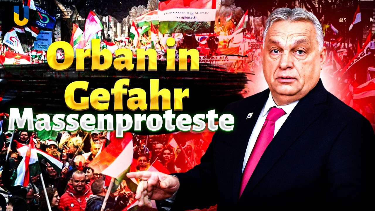 Orban GEHT ZU WEIT! Ungarn erhebt sich — MASSENPROTESTE