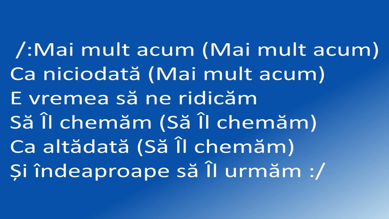 Mai mult acum ca niciodată- Negativ