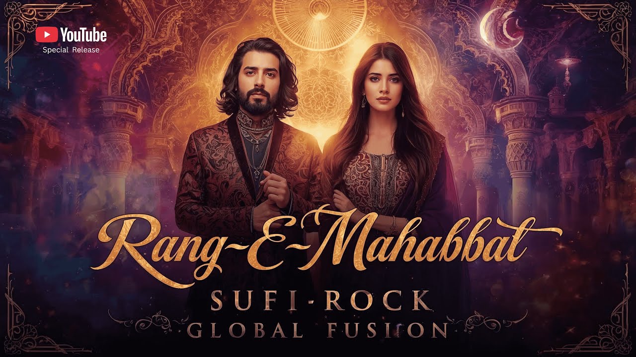 Rang-E-Mahbbat | The Sufi Rock Anthem That Paints Your Soul | Alternative Raga