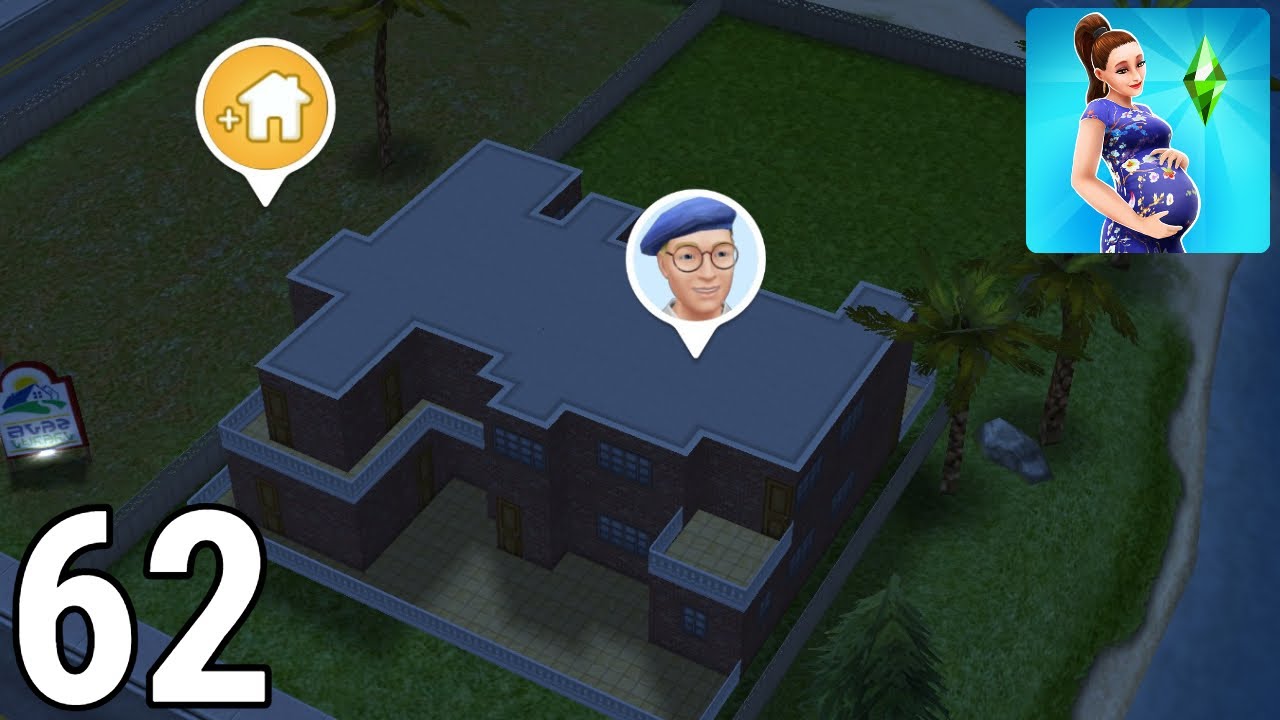 The Sims FreePlay - Gameplay / Walkthrough - Part 62 (IOS & Android) - NEW SIM & HOUSE! 