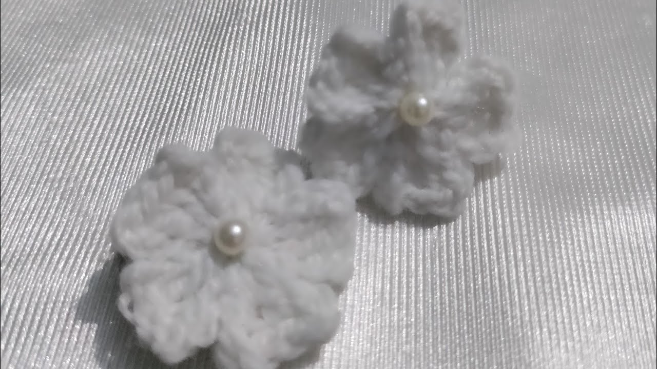 Crochet hair tie for kids 