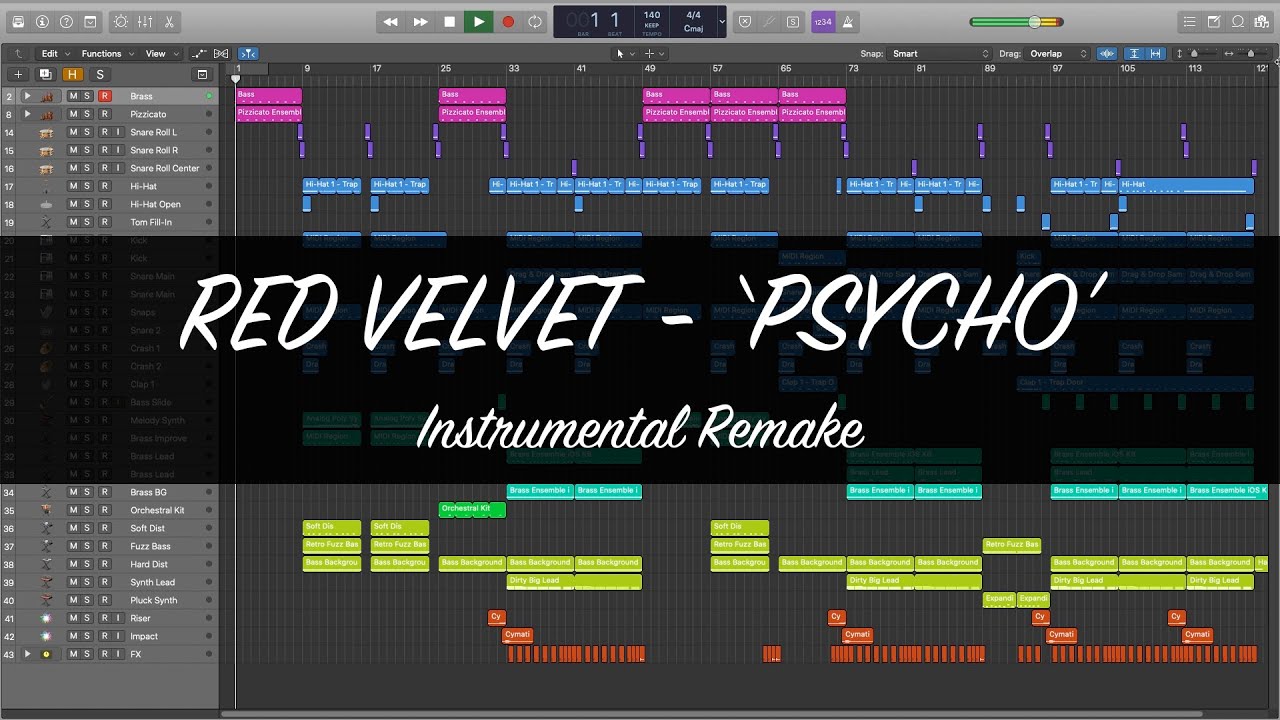 Red Velvet - 'Psycho' (Instrumental Remake)