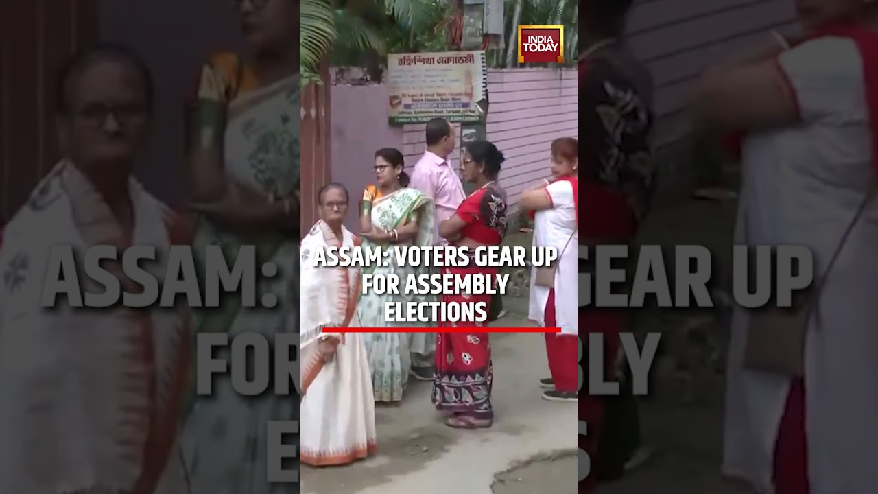 Assam: Voters Gear Up for Assembly Elections | Tarapur Polling Station Visuals #assamelections