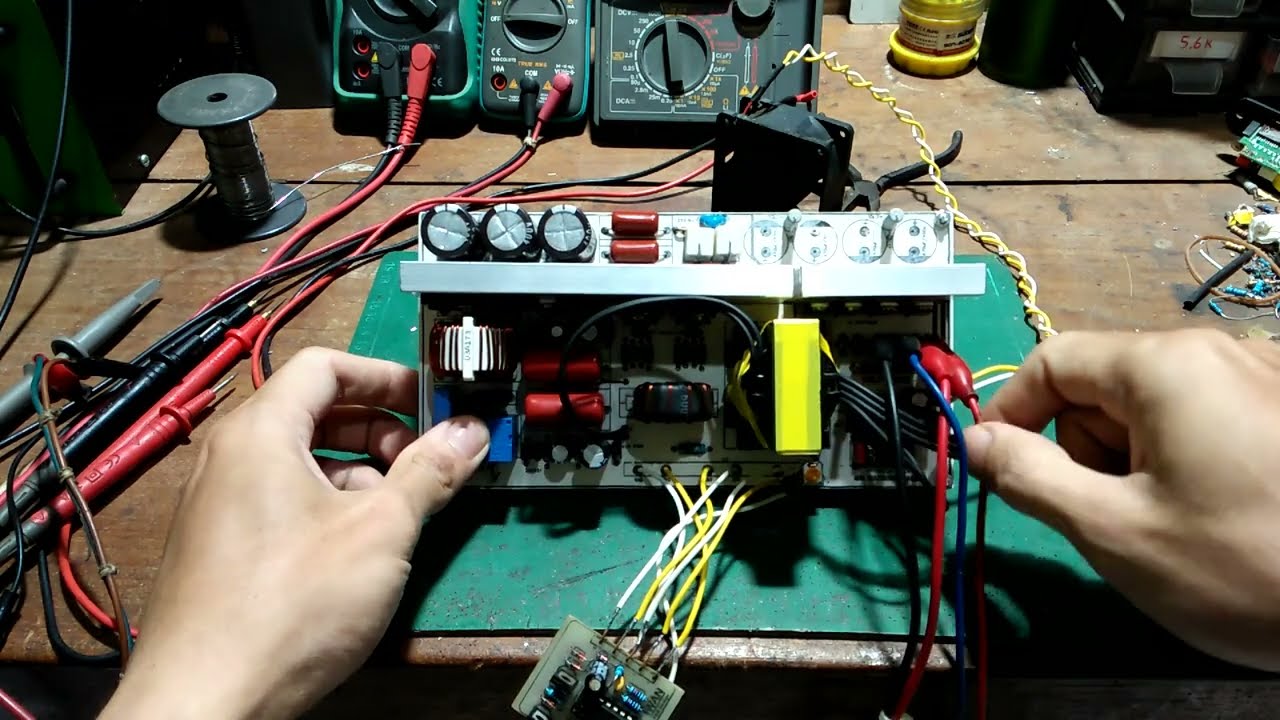 PERCOBAAN SMPS HB 1000 JADI LAS LISTRIK