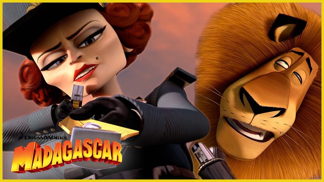 ¡Los momentos más MALVADOS del villano de Madagascar! 😳 | DreamWorks Madagascar en Español Latino