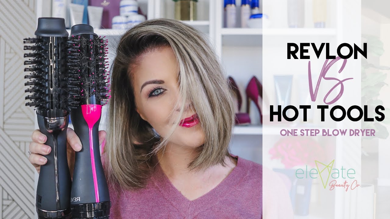 HOT TOOLS PRO против REVLON 🔥 Фен-щетка для придания объема в один шаг (обзор демо-версии Volumiz...