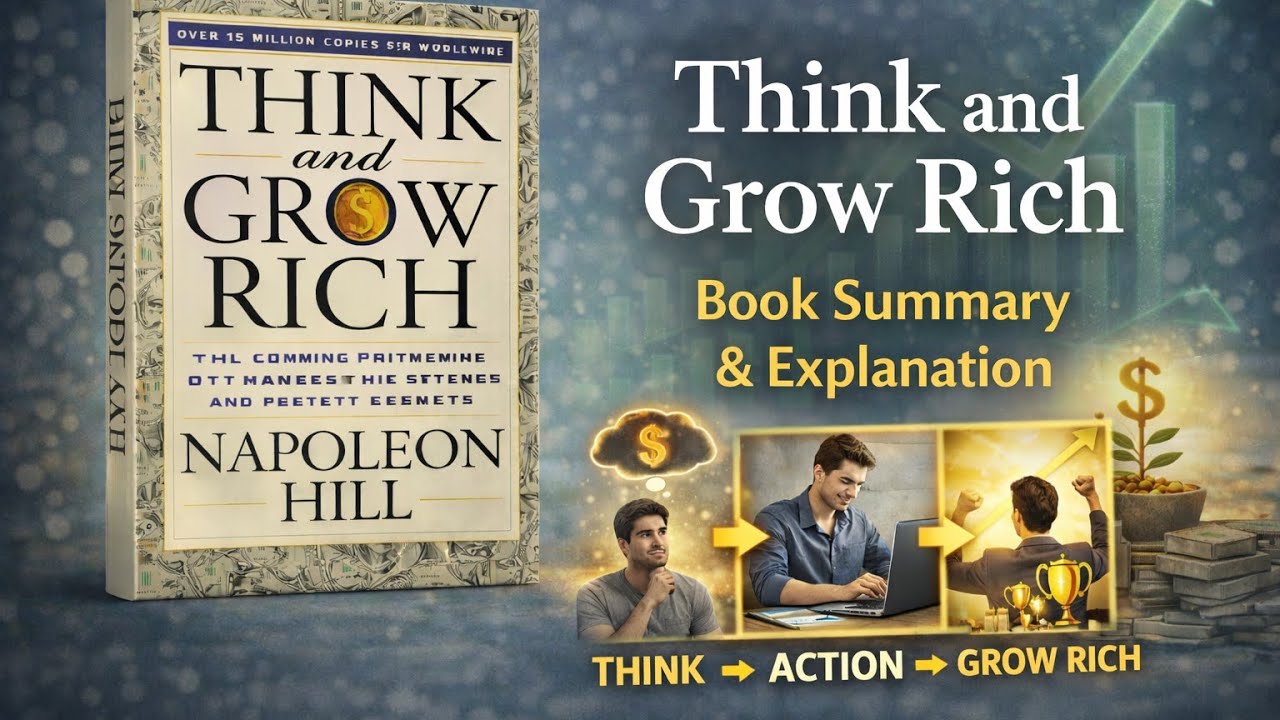 Think and Grow Rich Explained in Hindi | Mindset That Creates Wealth | DecodeBook 