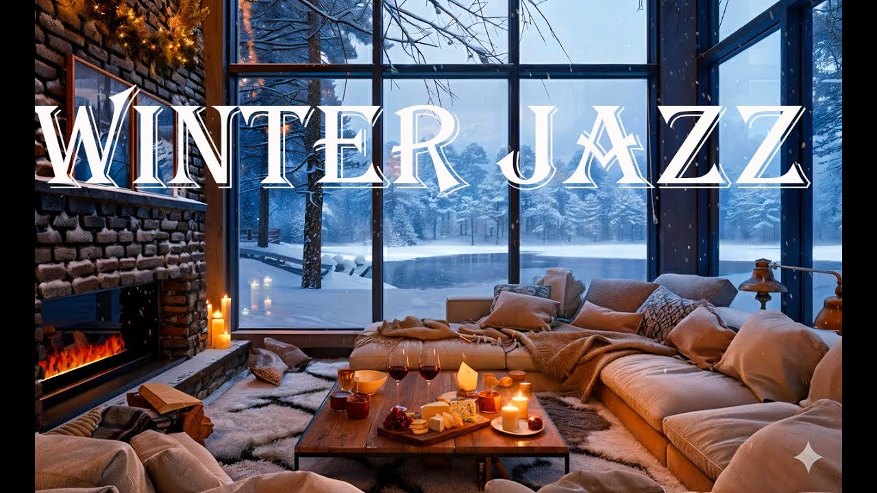 Jazz Vibes in a Cozy Coffee Shop — Winter Relaxation & Focus Music