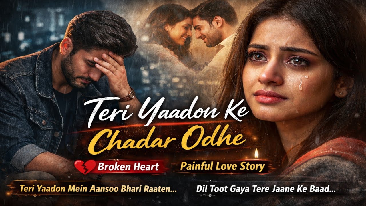 Teri Yaadon Ke Chadar Odhe 💔 | Heart Touching Sad Song 2026 