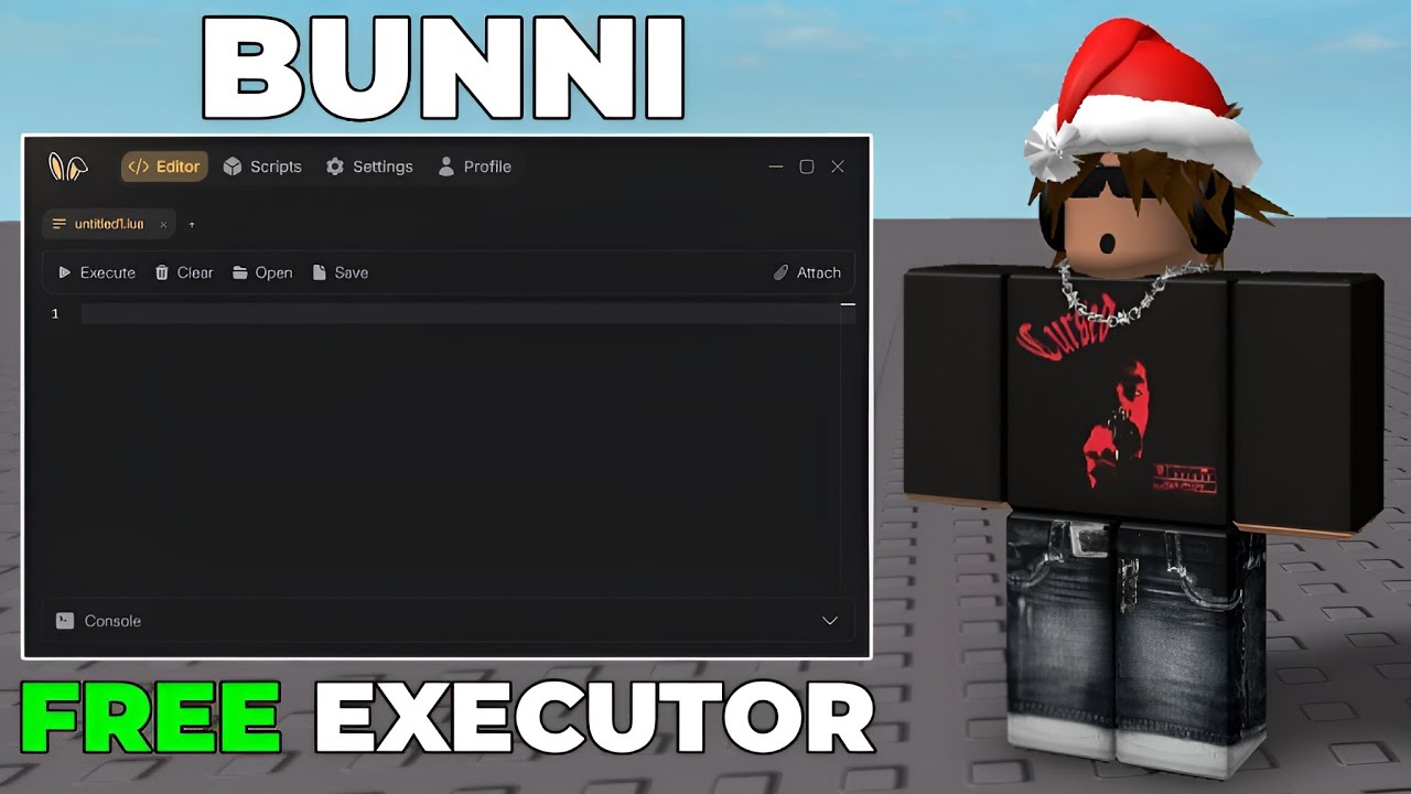[НОВИНКА!] Бесплатный скрипт Roblox для ПК: Bunni | Лучший 100% UNC-исполнитель для обхода защиты...