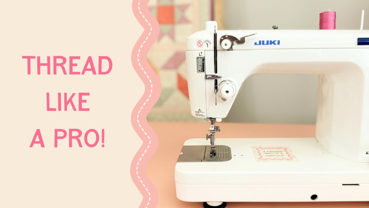 How to Thread All Juki TL Sewing Machines!