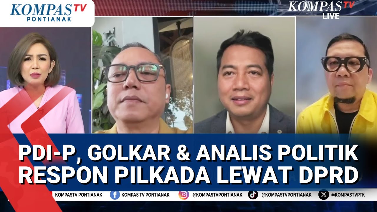 [FULL] Usulan Pilkada Langsung Diubah Lewat DPRD, Politisi Golkar, PDI-P & Analis Politik Buka Suara