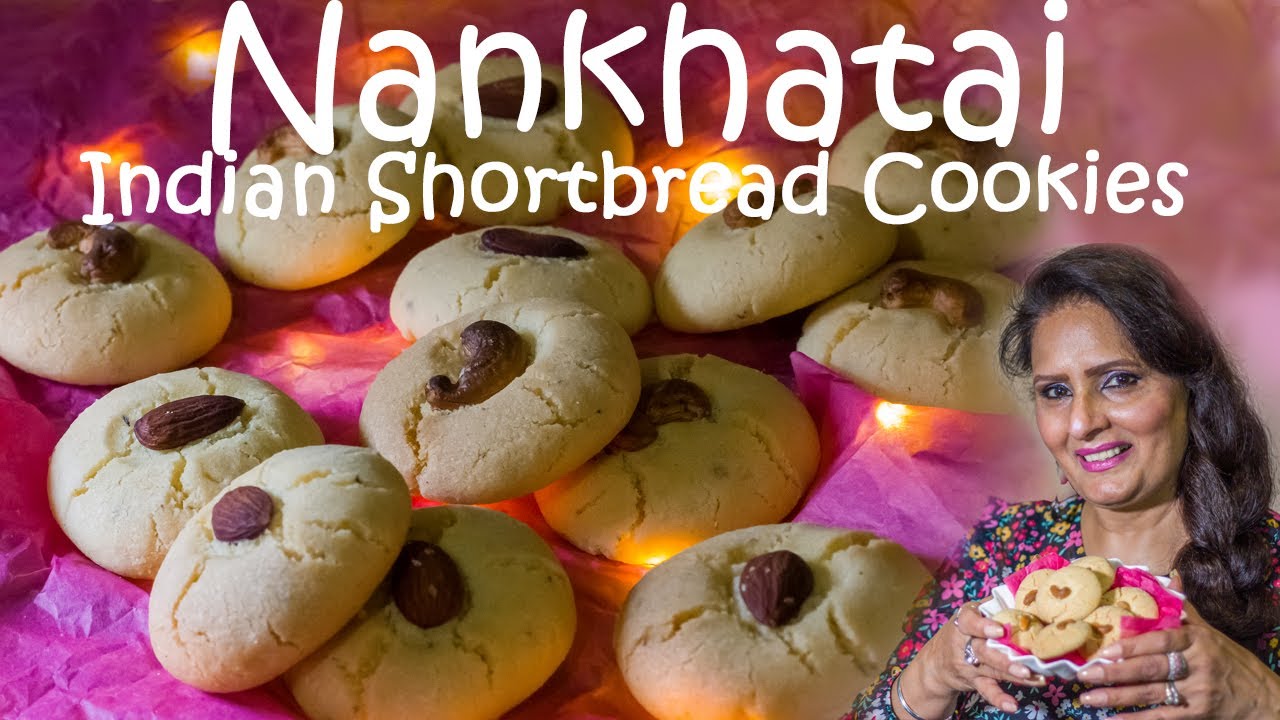 Nankhatai Indian shortbread cookies