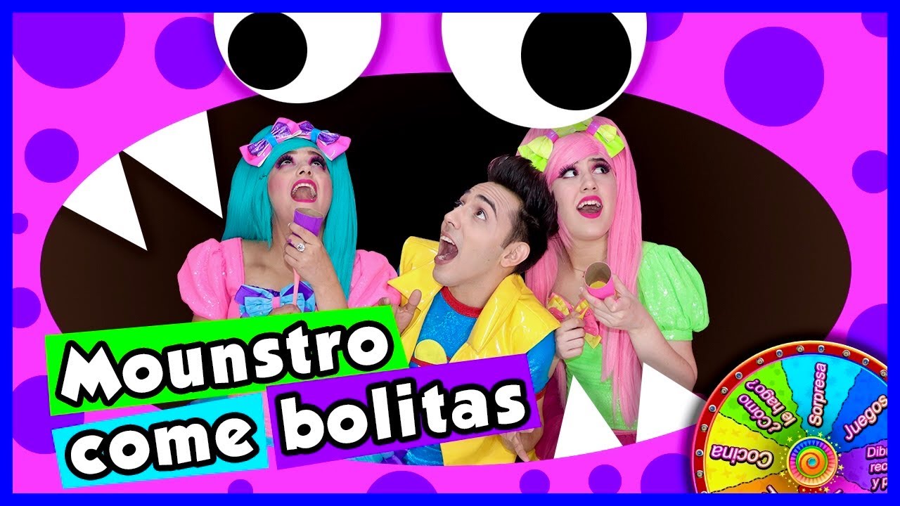 EL MOUNSTRO DE CARTÓN / SHOW PIEDRA PAPEL O TIJERA / MOUNSTRO COME BOLITAS /JUGAMOS CON EL MOUNSTRO
