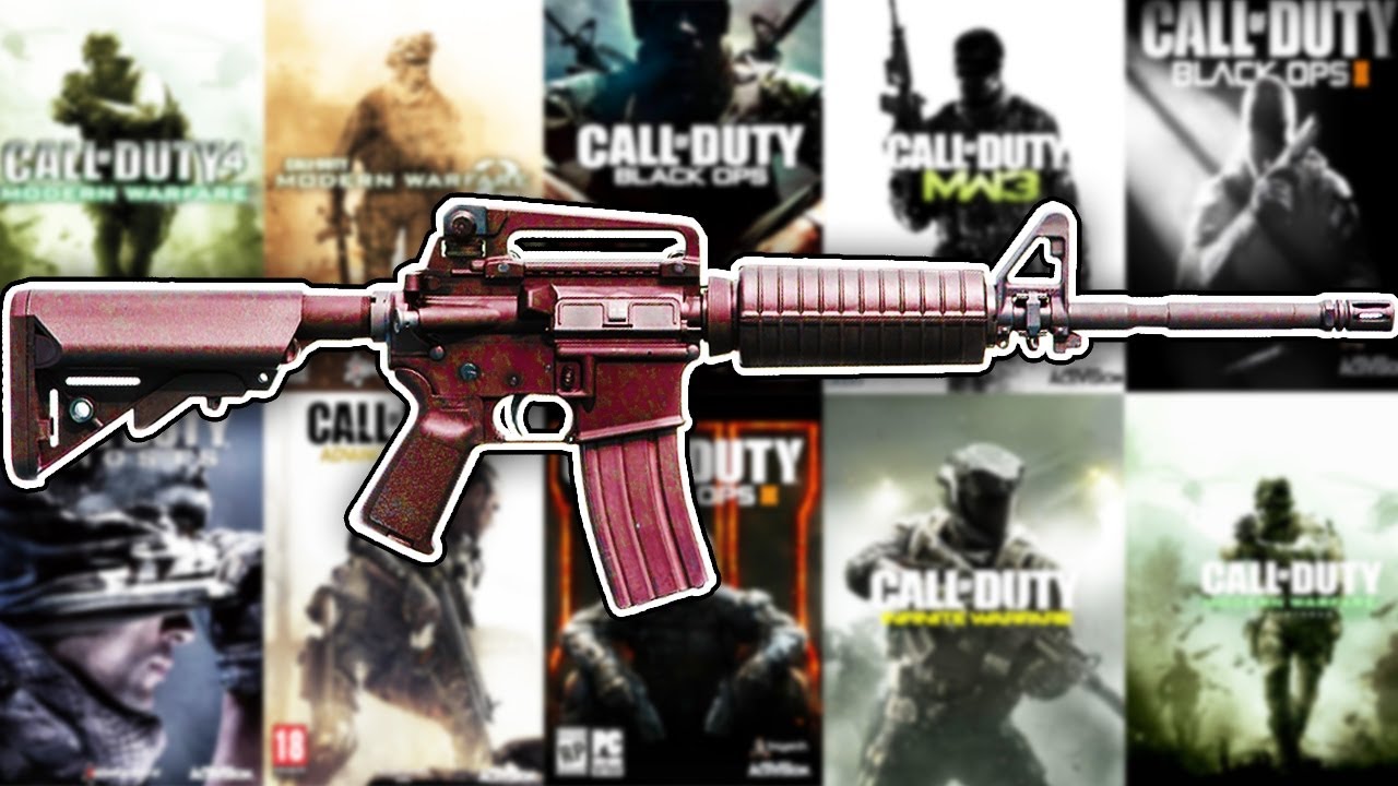 THE EVOLUTION OF THE M4 IN CALL OF DUTY - Call Of Duty #callofduty #cod #gaming  #evolution #fypシ