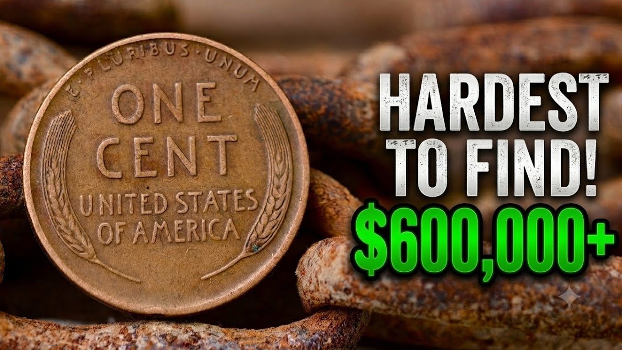 Top 4 Hardest-to-Find Wheat Pennies Worth Up to $600,000! Check Your Dirty Wheat PENNIES!