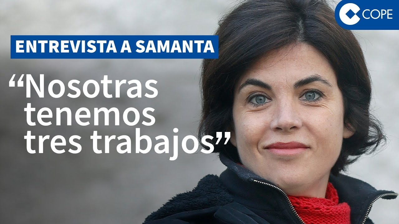 Samanta Villar explica 'la carga mental' de las mujeres