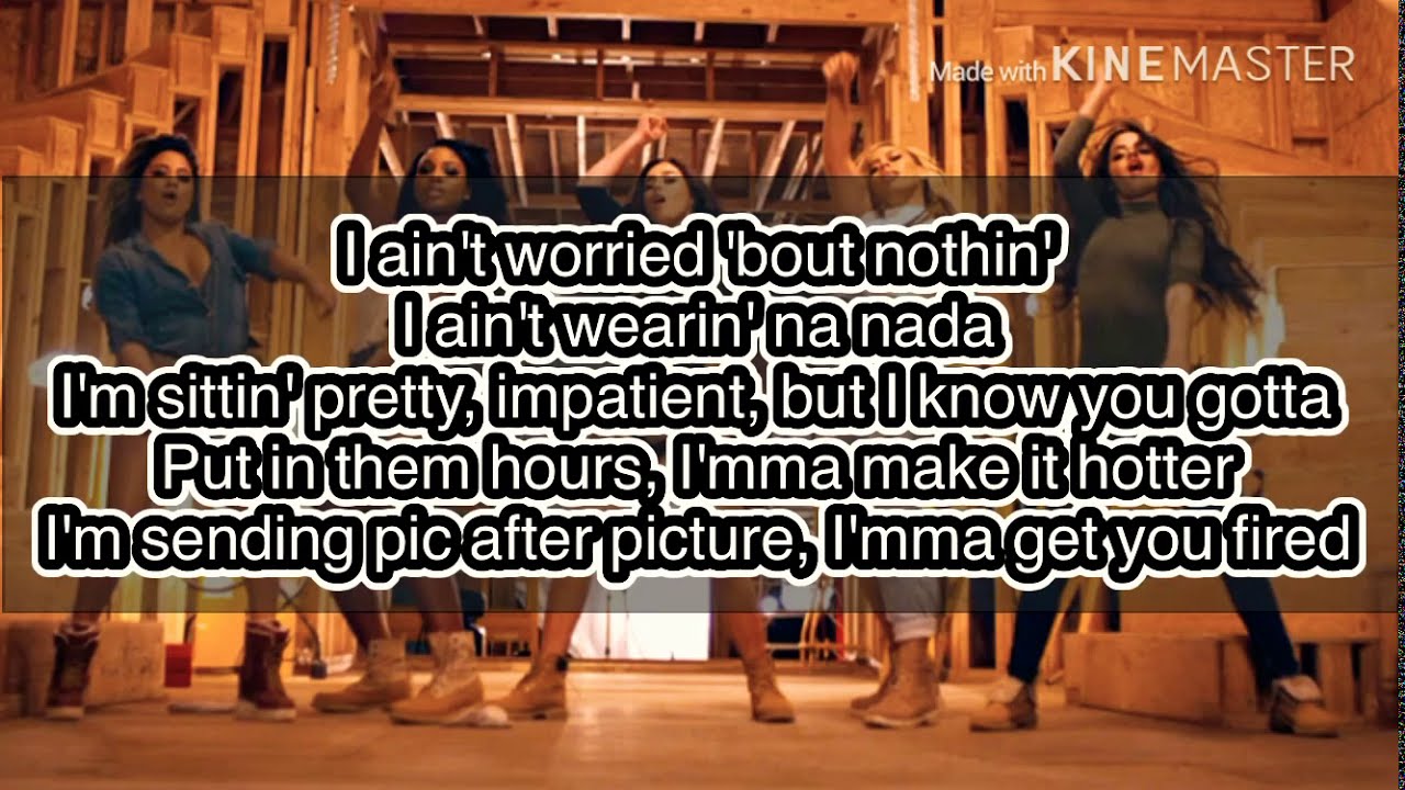 Fifth Harmony Instrumental - work from home (karaoke) •can‘t sing ty dolla sign• (Studio Version)