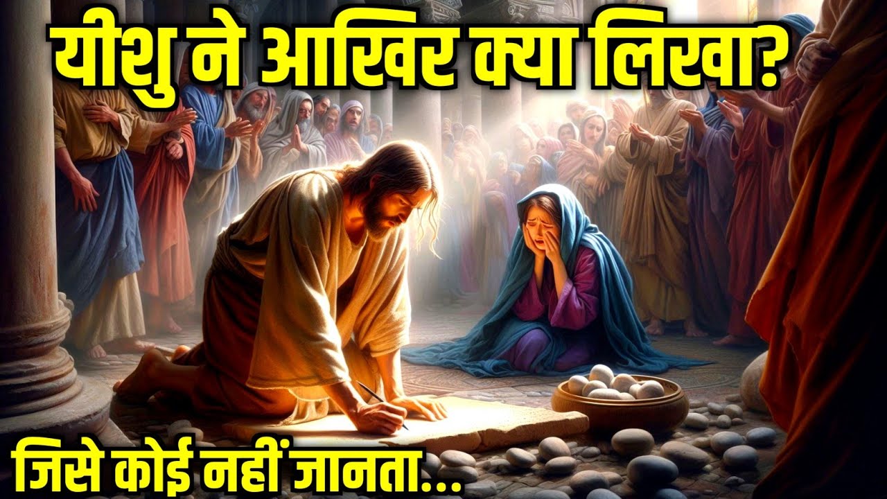 यीशु ने ज़मीन पर क्या लिखा था? — वो रहस्य जिसने स्वर्ग को हिला दिया!