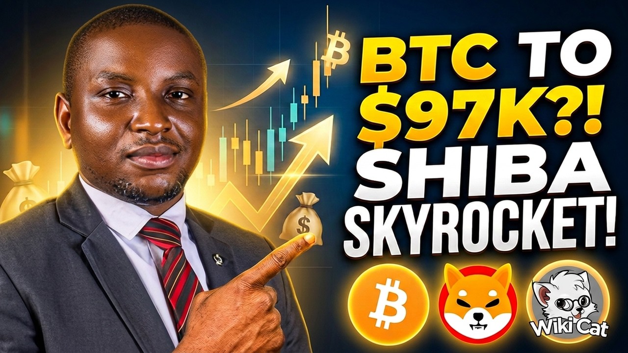 Я видел, как Shiba Inu взлетел из-за этого?! BTC прогнозируют до 97 тысяч?! Wikicat, LUNC, Crepe,...