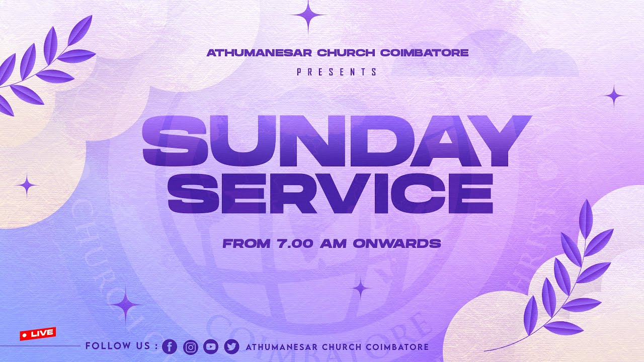 Live | Sunday Service | 08 Feb 2026 | Pastor_S Alwin | ஞாயிறு ஆராதனை