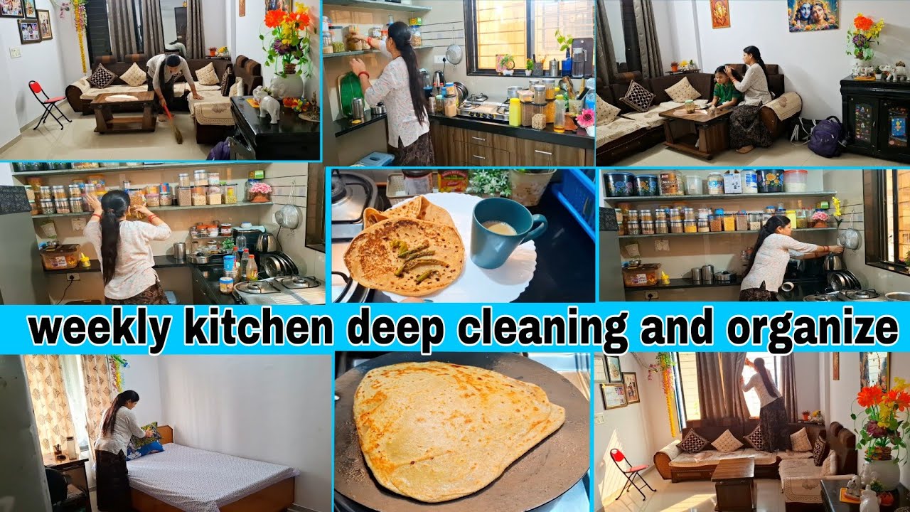 ✅️Indian housewife morning full house, kitchen cleaning routine good habits for Homemakers#dailyvlog