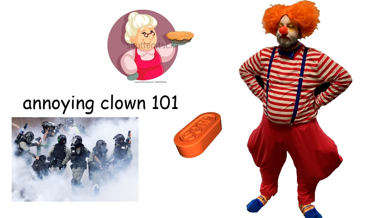 how to be an annoying clown 101 [SS14]