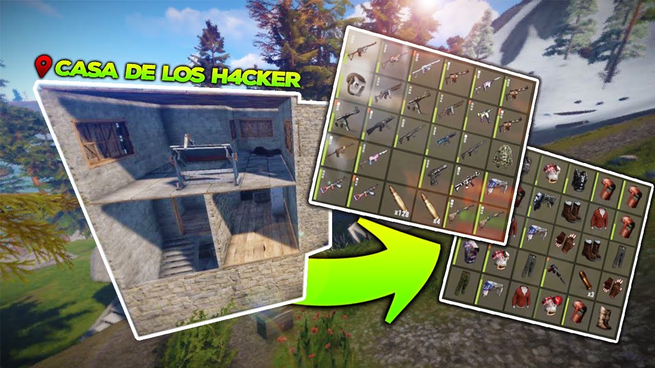 RAIDEAMOS a nuestros VECINOS HACKERS 🔥 || RUST ESPA&Ntilde;OL