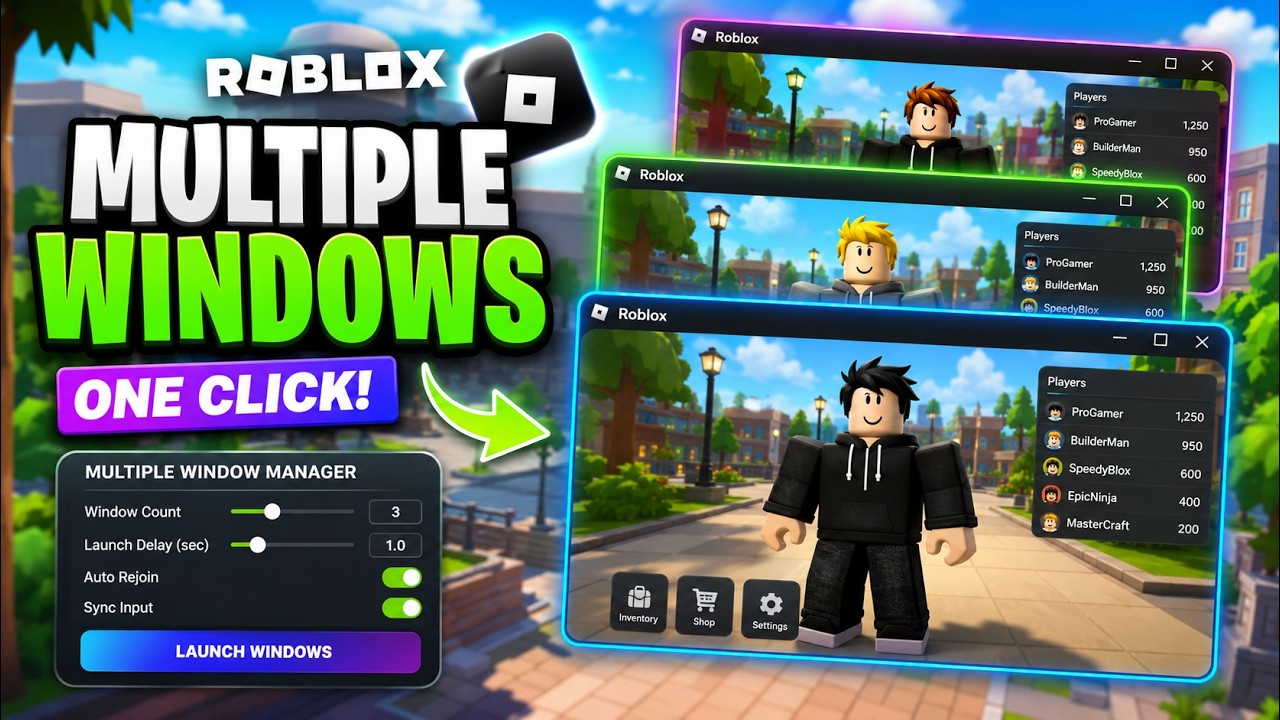 How to Open Multiple Roblox Accounts on One PC | Multi Roblox