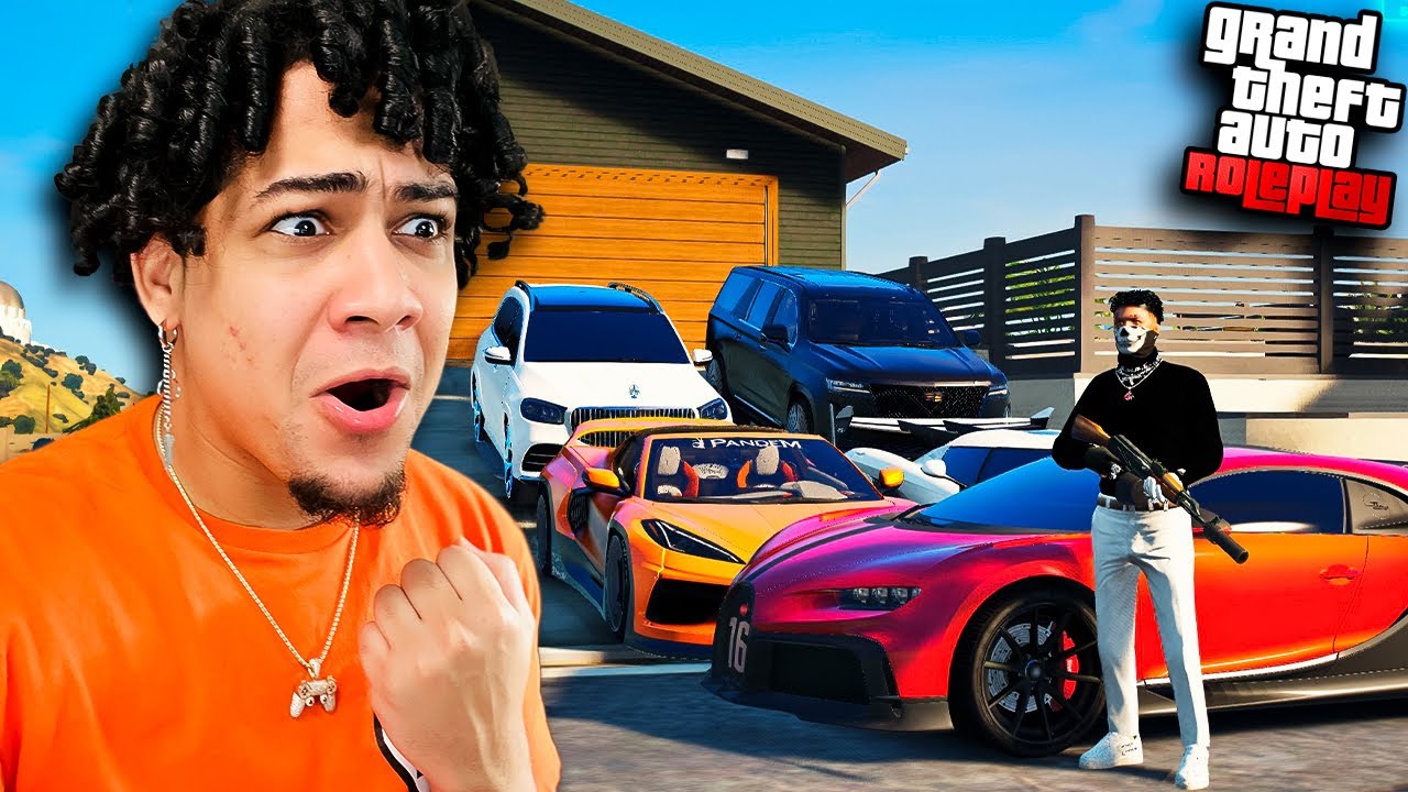 MILLONARIO ME MUESTRA *SUS SUPER AUTOS* 😱 EN GTA V ROLEPLAY!! TheNino CAP #10