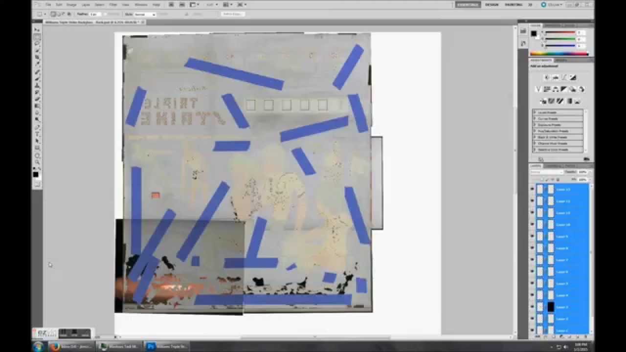 Experimentation:  Scanning a backglass, potentially for printing a replacement