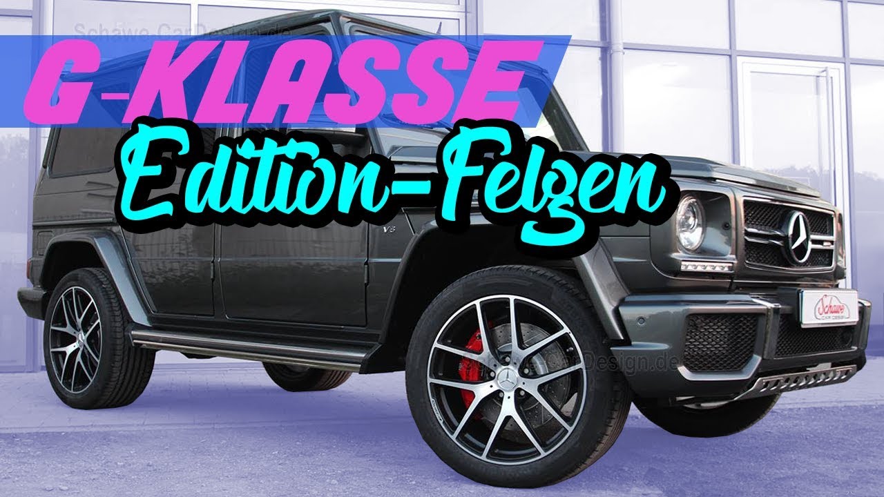 Mercedes G 350d Facelift | Umbau auf G63 AMG Optik, Bremse & Edition Felgen | SCHAWE