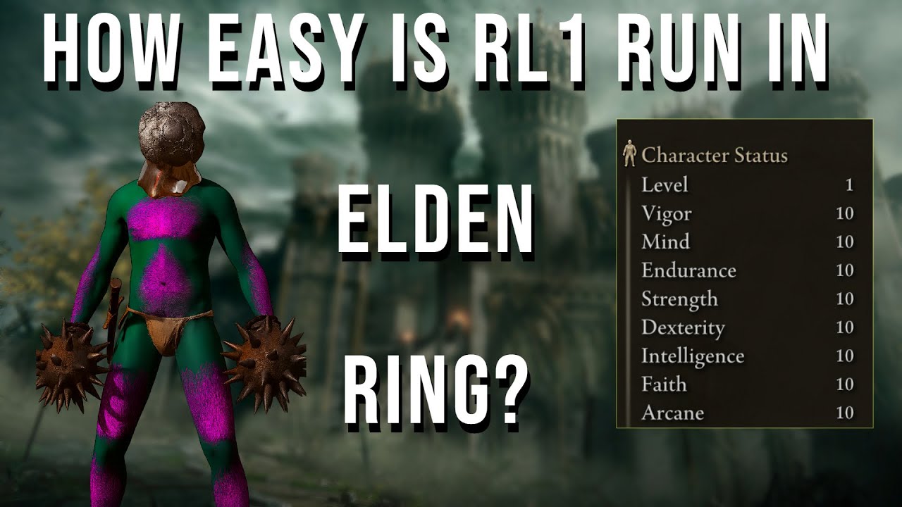 RL1 в Elden Ring слишком прост