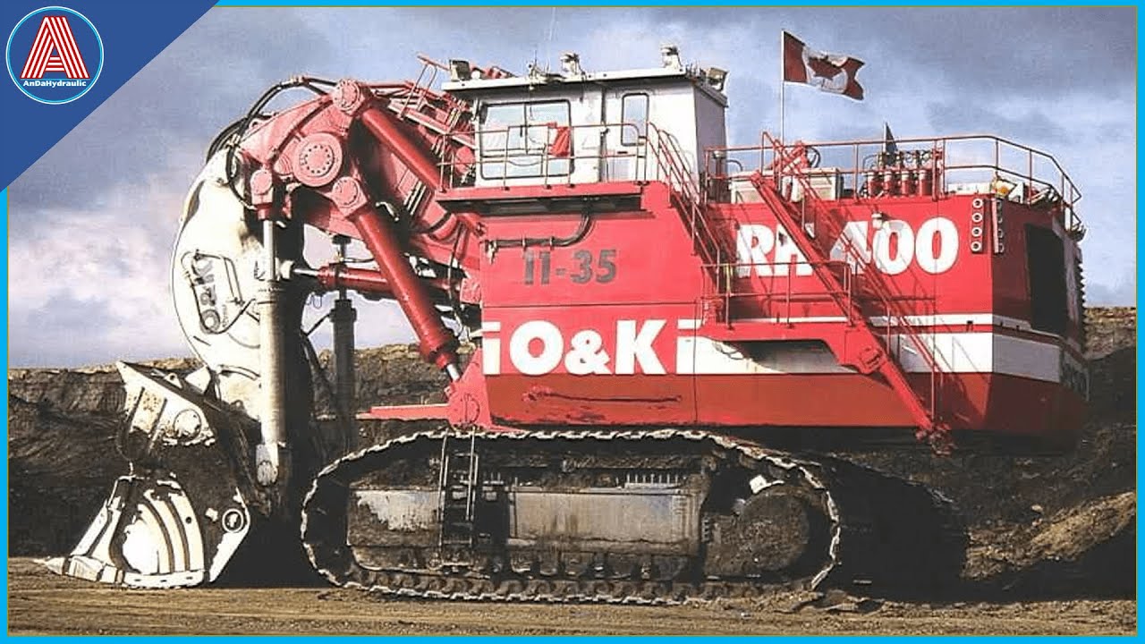 O&K Terex RH400 — самый большой гидравлический экскаватор, когда-либо созданный человеком