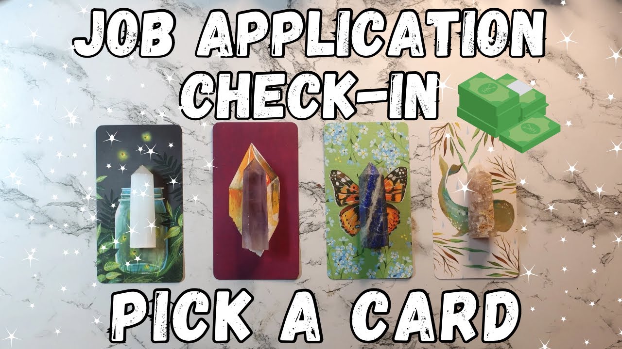 Energy Check-in 🔮 New Career Application • Pick a Card Tarot Reading