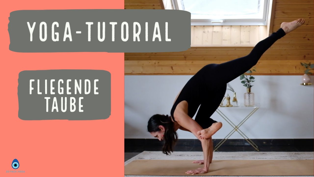 EKA PADA GALAVASANA | FLIEGENDE TAUBE | YOGA-ANLEITUNG