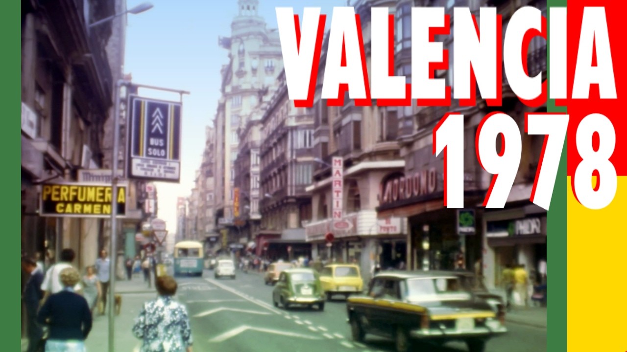 Así era Valencia hace casi 50 años | Vídeo inédito 1978
