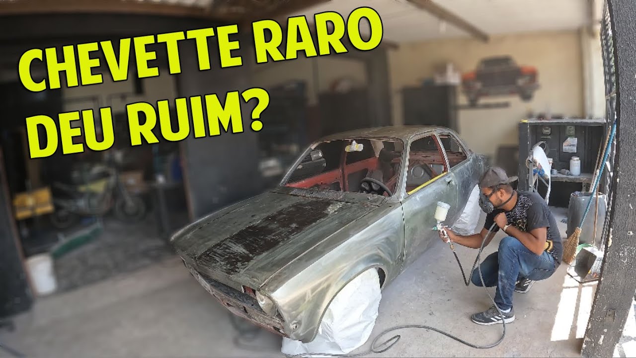 RETIRAMOS OS PODRES E PROTEGEMOS A LATA DO CHEVETTE RARO ABANDONADO