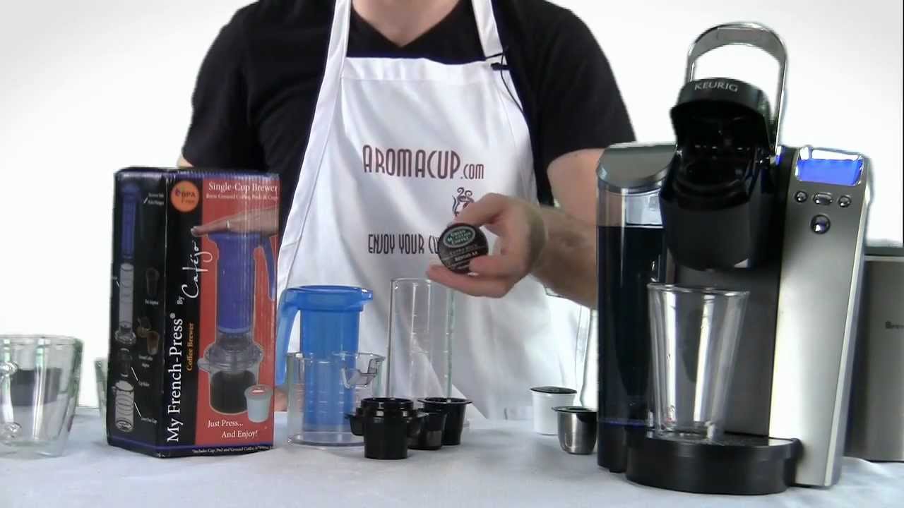 Keurig K-Cup Brewer vs My French-Press (non electric K-Cup coffee maker)