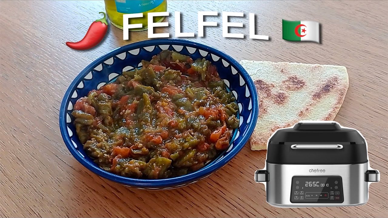 🇩🇿FELFEL🌶️ RECETTE ALG&Eacute;RIENNE| GRILL&Eacute; AU AIRFRYER ▪️