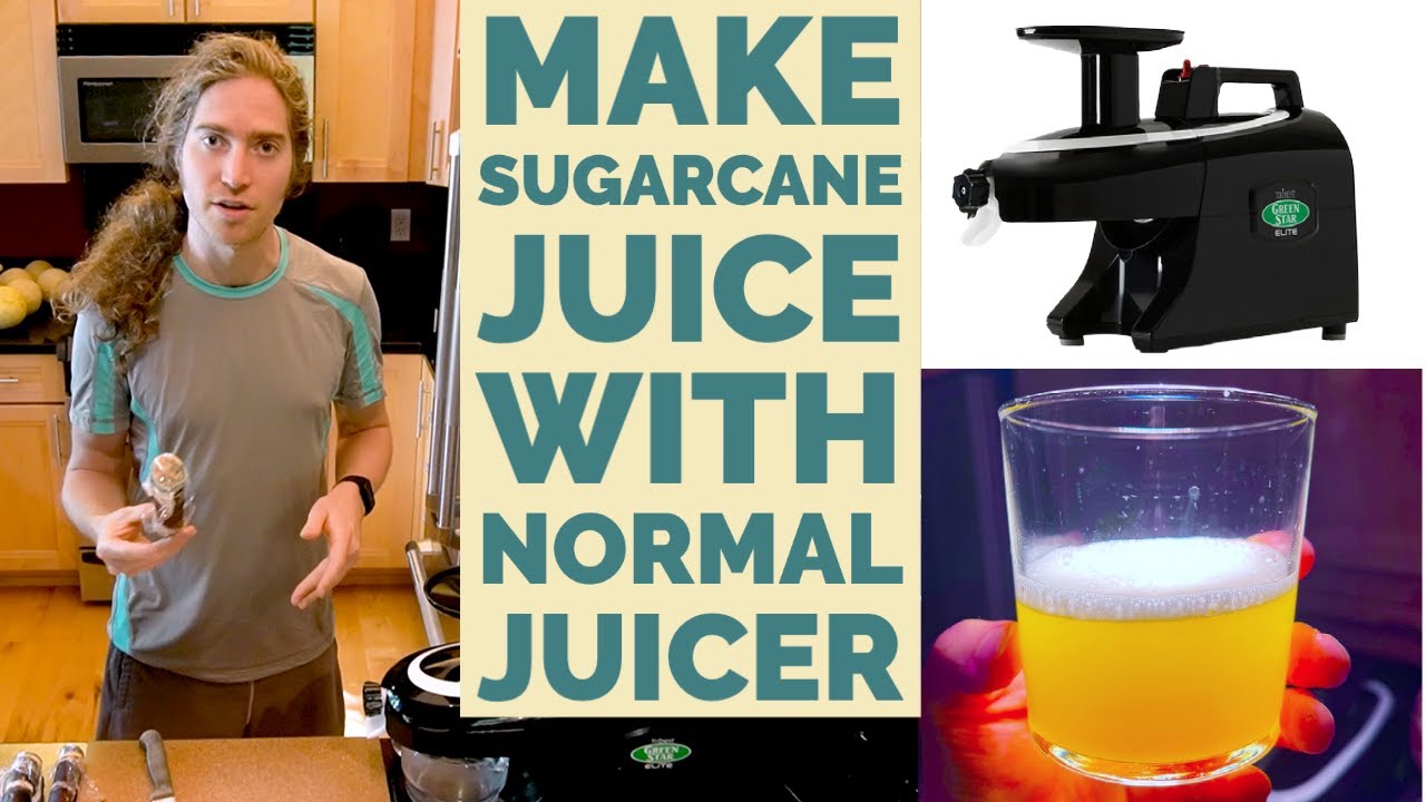 How To Make Sugarcane Juice with a Normal Juicer