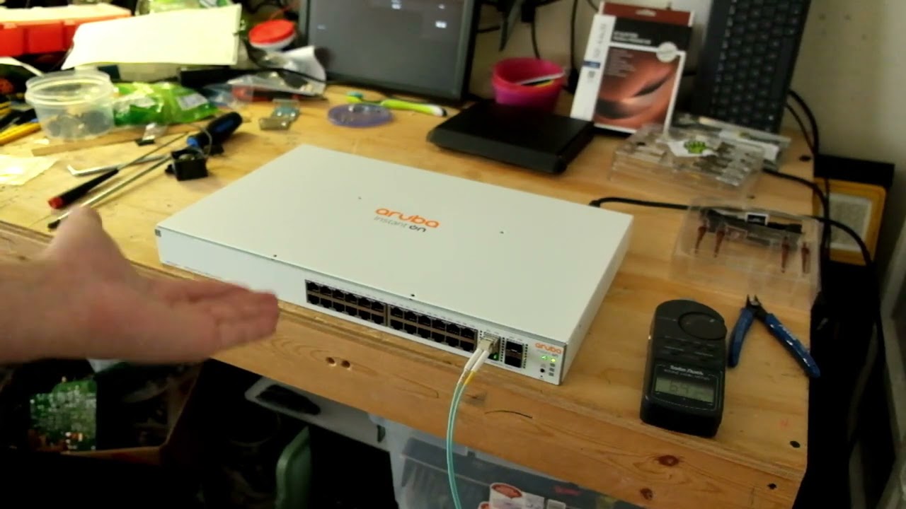 Aruba Instant On  1930 24G Switch Fan Mod's